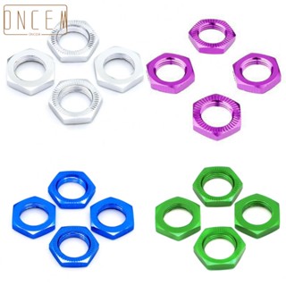 【ONCEMOREAGAIN】Hex Hub Nut Accessorys Adapter Aluminum Alloy For 1/8 RC Hex Model Car