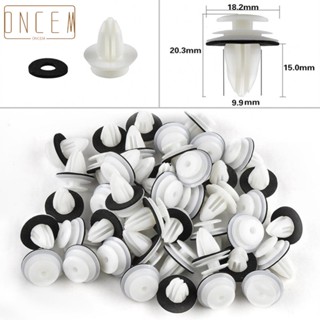 【ONCEMOREAGAIN】Durable Repair POM plastic 100Pcs Retaining Panel Interior Fender Car Rivets