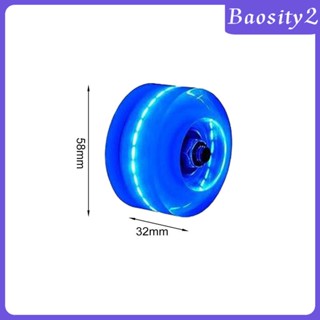 [Baosity2] ล้อสเก็ตบอร์ดเรืองแสง ทนทาน 58 มม. x 32 มม. 8 ชิ้น