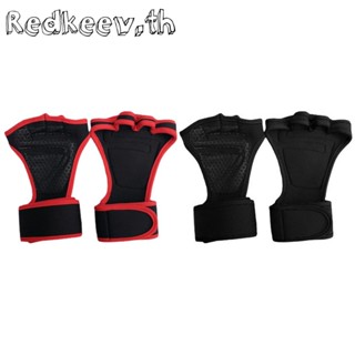 Redkeev™ ถุงมือยกน้ําหนัก กันลื่น สําหรับออกกําลังกาย เล่นกีฬา เข้ายิม 1 คู่