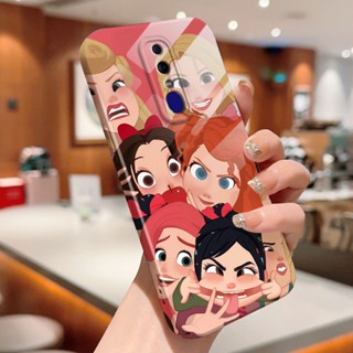 เคสโทรศัพท์มือถือแบบแข็ง กันกระแทก กันรอยกล้อง ลายการ์ตูนเจ้าหญิง สําหรับ OPPO Find X3 Pro X5 Pro F19 Pro Reno5 Pro 7 Pro 8 Pro Reno6