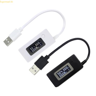 เครื่องทดสอบแรงดันไฟฟ้า หน้าจอ LCD USB มัลติมิเตอร์