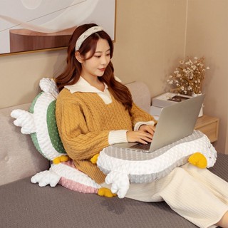 Just Kitchen หมอนแมวท้อง เมมโมรี่โฟม Slow Rebound Throw Pillow Goose Shape Fuzz Single Cushion