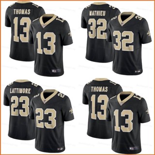 Fb NFL New Orleans Saints F.U.S.E. เสื้อยืดกีฬาแขนสั้น ลายทีมชาติฟุตบอล Thomas Lattimore Mathieu พลัสไซซ์