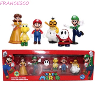 Francesco โมเดลฟิกเกอร์ อนิเมะ Super Mario Bros Kawaii สําหรับเก็บสะสม