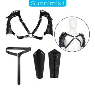 [Sunnimix1] สายเข็มขัดหนัง PU สไตล์เรโทร สําหรับผู้ใหญ่