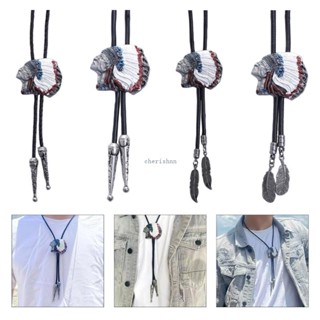 Ch*【พร้อมส่ง】สร้อยคอโซ่ยาว จี้ผูกปม สไตล์พังก์