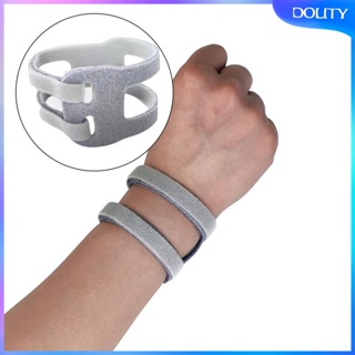 [dolity] สายรัดข้อมือ ปรับได้ สีเทา สําหรับเล่นโยคะ ยกน้ําหนัก ออกกําลังกาย ยิม ยิม