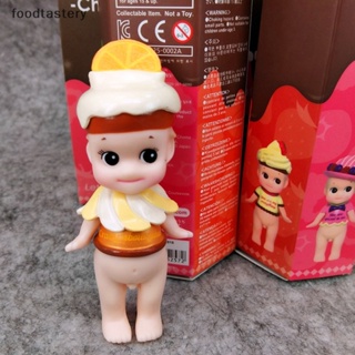 Fty กล่องสุ่ม ตุ๊กตาฟิกเกอร์ Sonny Angel Action figure Mystery Box Birthday Cake Collection Fashion Play Kawaii สําหรับตกแต่ง