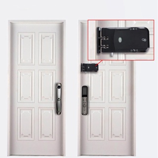  Tool ล็อคประตูอัจฉริยะไร้สาย Keyless ที่มองไม่เห็นล็อคอิเล็กทรอนิกส์ Home Security รีโมทคอนโทรล Deadbolt สำหรับ