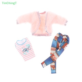 [TinChingT] ชุดเสื้อท็อป กางเกง 30 ซม. อุปกรณ์เสริม สําหรับเล่นเกม 5 ชิ้น [ใหม่]