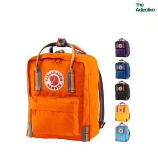 Fjallraven/ Kanken Rainbow Mini /เป้ Kanken แท้ ใบเล็ก เป้จิ้งจอกสายรุ้ง กระเป๋าสะพายหลัง เป้เดินทาง เป้ท่องเที่ยว