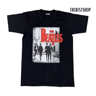 เสื้อยืดแขนสั้นเสื้อวง THE BEATLES เสื้อวงเดอะบีทเทิล เสื้อวินเทจ ลายใหม่พร้อมส่งS-5XL