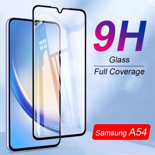 กระจกนิรภัยกันรอยหน้าจอ แบบใส สําหรับ Samsung A14 A13 A34 A54 A33 A53 A73 A22 5G A04 A04S A04e