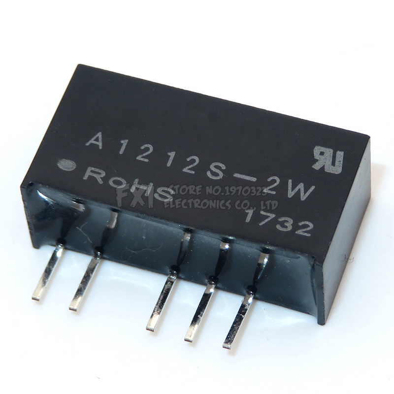 โมดูลพาวเวอร์ซัพพลาย ควบคุมพาวเวอร์ซัพพลาย A1212S-1W 2W A1212S DIP4 ZIP4 DC-DC 12v เป็น 12v ราคา ถูกที่สุด ดีลบีเคเค แกลเลอรีภาพที่ 2