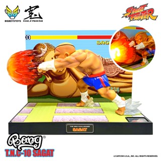 [Bang] พร้อมส่ง ฟิกเกอร์ BIGBOYSTOYS Street Fighter TNC Series Sagat สําหรับตกแต่ง