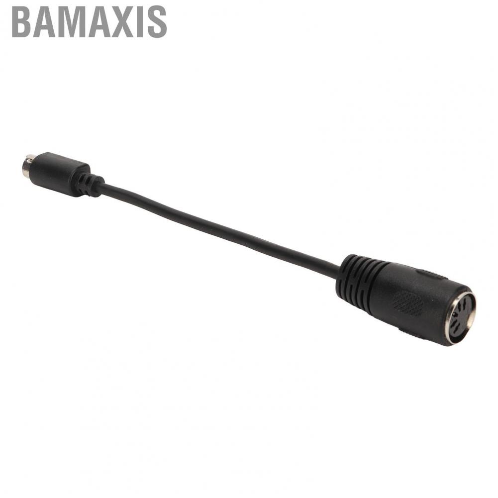 Bamaxis DIN 5 Pin Female to MIDI 6 Male Cable Keyboard and Mouse Transfer Suitable for PS2