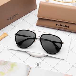 BURBERRY OLIVER BE3125 1001781 Black Dark Grey ของแท้ประกันศูนย์ไทย