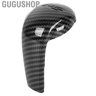 Gugushop Gear Shift Head Cover  Wearproof Gear Shift Knob Trim Easy Installation ABS  for CX‑3 CX‑5 CX‑9