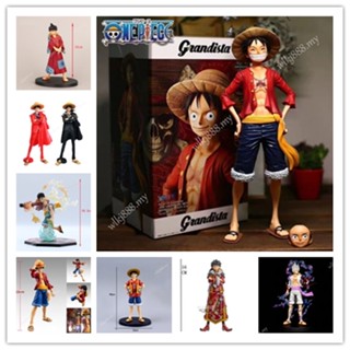 โมเดลฟิกเกอร์ อนิเมะ One Piece Luffy Change Face Articulado ของเล่นสําหรับเด็ก