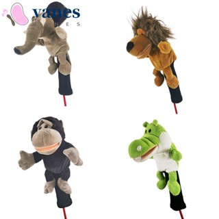 VANES1 Golfer Gift Golf Head Covers Accessories Wood Golf Covers Animals Club Headcover for Driver For Hybrid Mascot for Fairway Men Lady Novelty Golf Club Cover