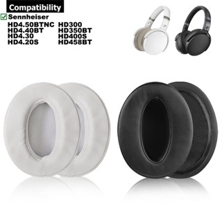 แผ่นฟองน้ําครอบหูฟัง สําหรับ Sennheiser HD4.50BT HD 4.40 4.30 350BT 300 400S 4.20S 458BT BTNC 1 คู่