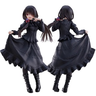 โมเดลฟิกเกอร์ DATE ALIVE IV Kawaii Tokisaki Kurumi ขนาด 20 ซม. สีดํา ของเล่นสะสม สําหรับเด็กผู้หญิง