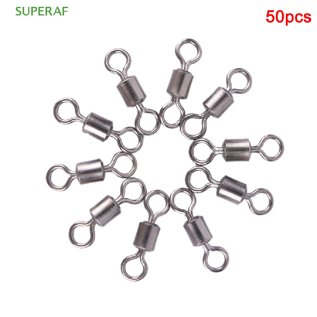 Superaf ตลับลูกปืนหมุนตกปลา 11 ขนาด 50 ชิ้น ขายดี