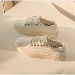 รองเท้าบาจา Kim&amp;Co. รองเท้าผู้หญิง รองเท้าผ้าใบกันน้ำเสริมส้น รุ่น