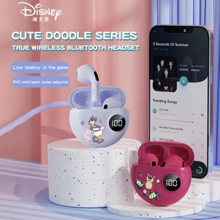 New หูฟังบลูทูธ Disney TWS Bluetooth 5.3 หูฟังบลูทูธไร้สาย สําหรับ IOS Android หูฟังไร้สาย Lotso earphone Universal