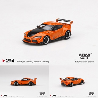 โมเดลรถยนต์ รูปจรวด กระต่าย ขนาดเล็ก GT 1:64 GR Supra US Market Edition F9 294