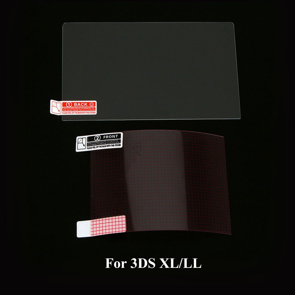 ใหม่ ฟิล์มกระจกนิรภัยกันรอยหน้าจอ ด้านล่าง สําหรับ 2DS XL 3DS XL 3DS XL