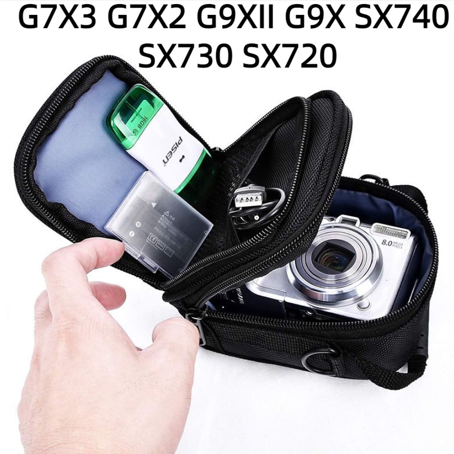 Suitable for Canon G7X3 G7X2 G9XII G9X SX740 SX730 SX720 Camera Bag Portable Shoulder Waist Bag Came