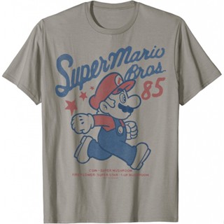 เสื้อยืด พิมพ์ลายการ์ตูน Nintendo Super Mario Brothers 85 สไตล์วินเทจ สําหรับผู้ชาย และผู้หญิง