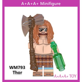 ฟิกเกอร์ WM793 Series Thor Building Blocks ของเล่นสําหรับเด็ก