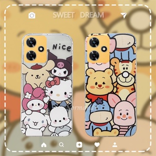 พร้อมส่ง เคสป้องกันโทรศัพท์มือถือซิลิโคน TPU แบบนิ่ม ลายการ์ตูนน่ารัก กันกระแทก สําหรับ Infinix HOT 30 Play Free Fire HOT 30i NFC 4G 2023