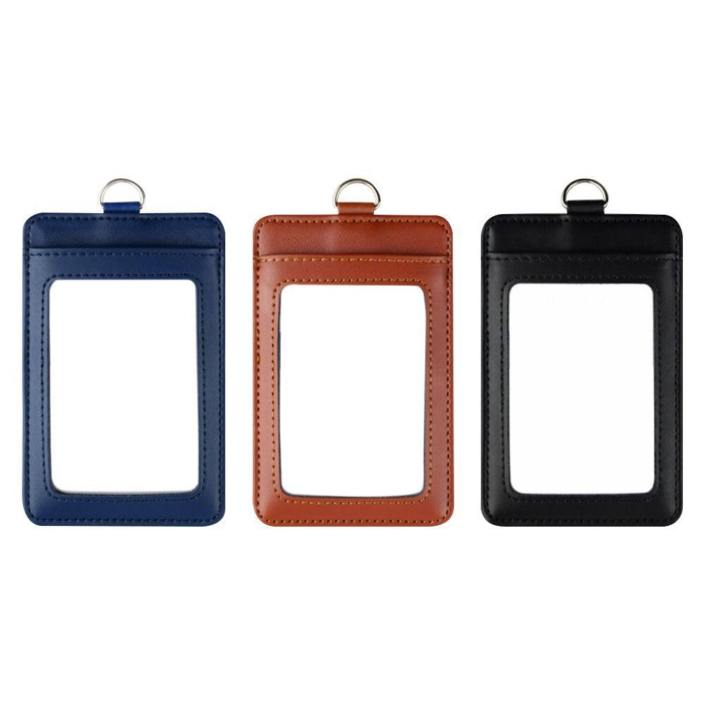 Uumir ID Lanyard ชื่อแท็กหนังแท้อุปกรณ์สํานักงานขายร้อน Key Chain - รูปที่ 7