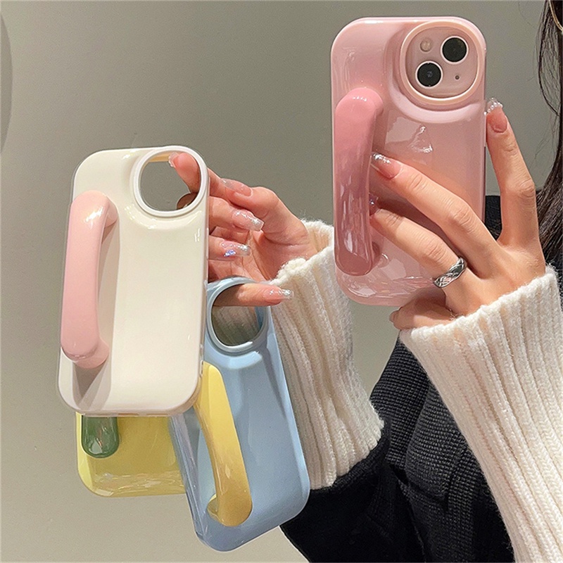 เคสโทรศัพท์มือถือ แบบนิ่ม ป้องกันกระแทก สีมาการอง สไตล์เกาหลี สําหรับ iPhone 14 13 12 11 Pro Max X XS XR