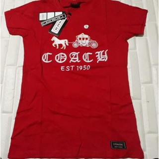 COACH LADIES TSHIRT COTTON EMBROID LIMITED STOCK_02