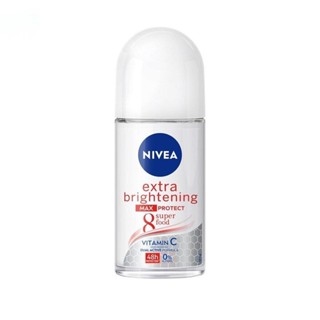 Nivea นีเวีย โรลออน เอ็กซ์ตร้า ไบรท์เทนนิ่ง แม็กซ์ โพรเทค 50 มล.