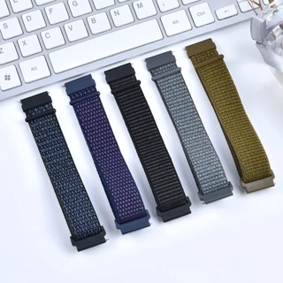 22mm Sport Loop สายไนลอนสําหรับ COROS Pace 4 / PACE 3 2 / PACE Pro / APEX 2 Pro สมาร์ทนาฬิกาสายรัดข้อมือสร้อยข้อมือนาฬิกาอุปกรณ์เสริม