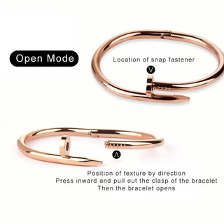 เครื่องประดับ สร้อยข้อมือเหล็กไทเทเนียม 18K ไม่จางหาย ระดับไฮเอนด์ สไตล์ยุโรป และอเมริกา สําหรับผู้ชาย และผู้หญิง