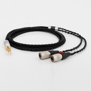 สายเคเบิ้ลหูฟัง 2.5 3.5 4.4 มม. 4pin XLR Balanced HIFI คุณภาพสูง สําหรับ Mr Speakers Ether Alpha Dog