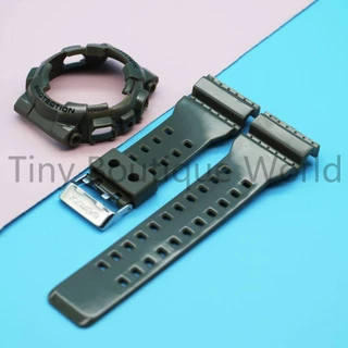 ชุดสายนาฬิกาข้อมือซิลิโคน และเรซิ่น สําหรับ G-Shock GA-110 GA100 GA120 GA-140 GA150 GD-120 100 110 GLS-100 110 120