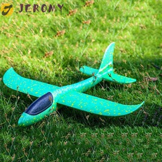 JEROMY Foam Glider DIY Airplane Flexible Avion Plane Kids Gift Outdoor Launch Avion Flying Toys pp Foam  Airplane Foam Aeroplane