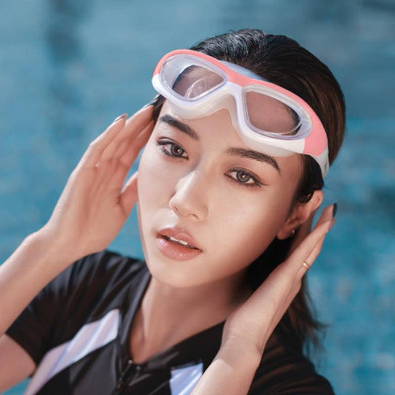 Youyou แว่นตาว่ายน้ํา ความละเอียดสูง กันน้ํา และป้องกันหมอก มืออาชีพ อุปกรณ์ว่ายน้ํา สายตาสั้น สามารถใช้ได้ - รูปที่ 3