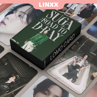 Linxx โปสการ์ด อัลบั้มรูปศิลปินเกาหลี BTS SUGA D-DAY 55 ชิ้น