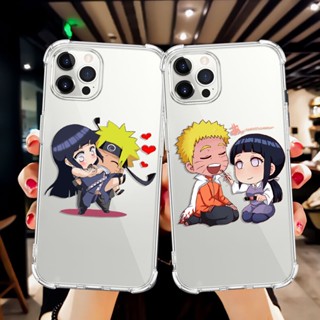 เคสโทรศัพท์มือถือแบบนิ่ม TPU ใส กันกระแทก ลายการ์ตูนนารูโตะ สําหรับ iPhone 14 Pro Max 11 12 13 Mini XR X XS 7 8 Plus SE 2020