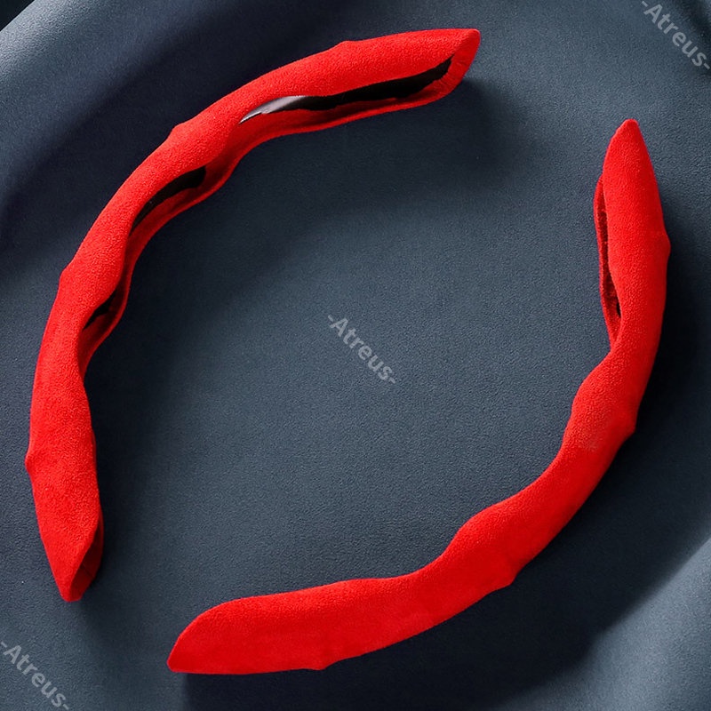 หุ้มพวงมาลัย กันลื่น หุ้มพวงมาลัยรถยนต์ ปลอกหุ้มพวงมาลัยรถยนต์ ปลอกหุ้มพวงมาลัย High Performance Steering Wheel Cover - รูปที่ 6