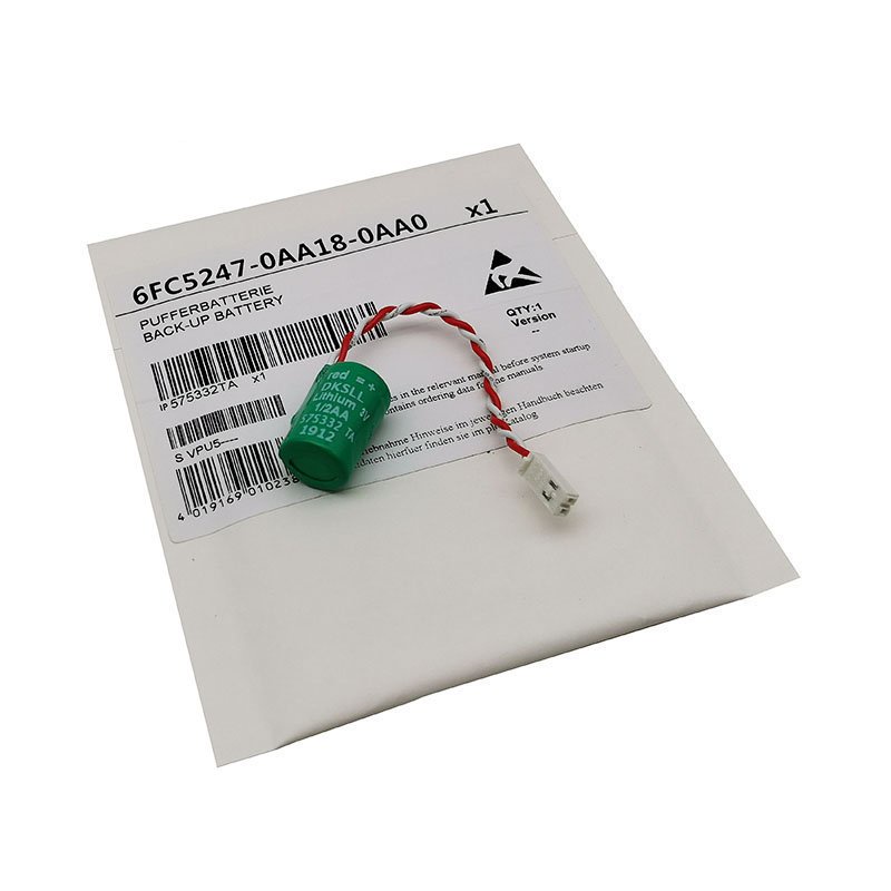 1pce 6FC5247-0AA18-0AA0 575332Ta 3V Siemens 840D แบตเตอรี่ลิเธียมระบบ CNC